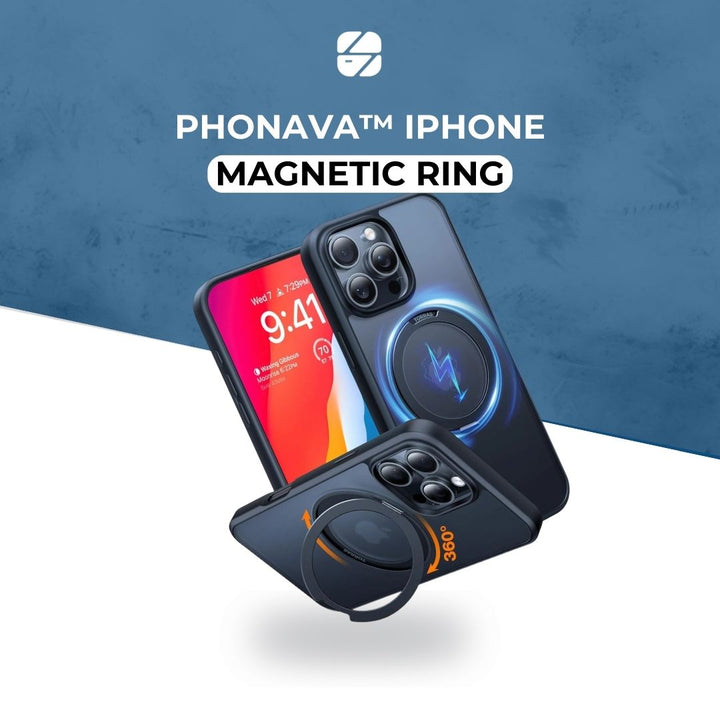 Phonava 360° Rotatable Magnetic Ring for iPhone