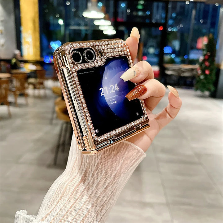 The New Phonava™ Crystal Flip Case