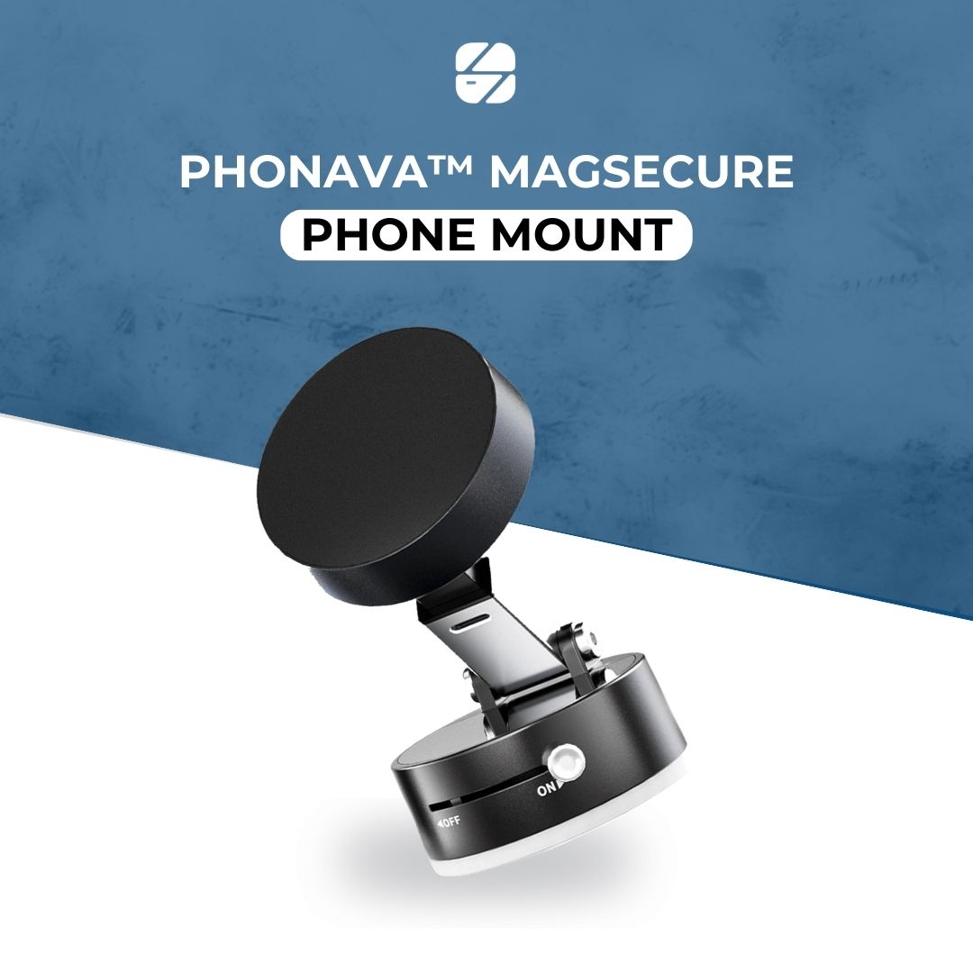 MagSecure Pro Car Phone Mount with Wireless Charging